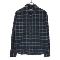 ORIAN オリアン チェック 長袖 シャツ 40 レディース 古着のサムネイル