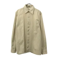 Paul Smith ポールスミス 日本製 長袖 ピンタック ブラウス M ベージュ系 シャツ レディース 古着のサムネイル