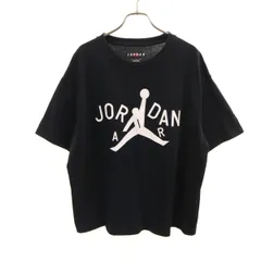 AIR JORDAN エアジョーダン Nina Chanel Abney ニーナ シャネル アブニー コラボ ジャンプマン 半袖 Tシャツ L ブラック NIKE ナイキ レディース 古着のサムネイル