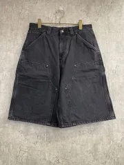 【中古】CARHARTT WIP ｶｰﾊｰﾄ OG DOUBLE KNEE SHORT ｵｰｼﾞｰ ﾀﾞﾌﾞﾙﾆｰ ｼｮｰﾂ ﾌﾞﾗｯｸ S 33980045のサムネイル