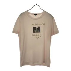 PS Paul Smith ピーエスポールスミス 日本製 プリント 半袖 Tシャツ M ピンク レディース 古着のサムネイル
