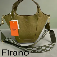 【未使用品】FIRANO フィラノ 2way ショルダーバッグ カーキのサムネイル
