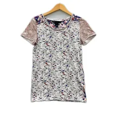 MARC BY MARC JACOBS マークバイマークジェイコブス半袖Ｔシャツ sizeXS/ライトグレー×ピンク×ネイビーのサムネイル