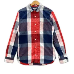 HILFIGER DENIM ヒルフィガー デニム長袖シャツ sizeS/ネイビー×レッドのサムネイル