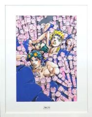 ジョジョ 複製原画 第二部 ジョセフ シーザー リサリサ ジョジョ展