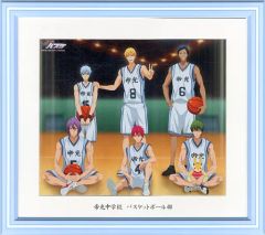 [Used] Original Illustration Board Teiko Junior High School The Quarter "Kuroko's Basketball" Framed Portrait