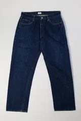 CIOTA 本藍スビンコットン13.5ozストレートデニム シオタ ジーンズ パンツ 33のサムネイル