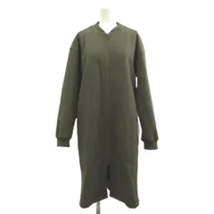 ユナイテッドアローズ A DAY IN THE LIFE UNITED ARROWS ロングコート カーキ ジップアップ  無地 長袖 /NP ■GY75のサムネイル