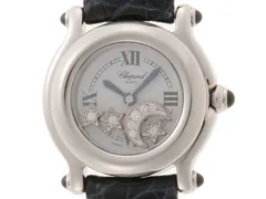 Chopard ショパール ウォッチ ハッピースポーツ ムーンスター 時計 27/8245-23 腕時計 ステンレス/ダイヤモンド ホワイト クオーツ レディース【中古】【【437】】のサムネイル