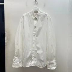 Maison Margiela メゾンマルジェラ 17SS L/S Cotton Shirt 長袖シャツ S50DL0303 ホワイト size:41【中目黒B07】のサムネイル