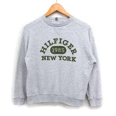 トミーヒルフィガー TOMMY HILFIGER 国内正規品 子供服 パイル トレーナー ロゴプリント 152 グレー 灰 /FT19のサムネイル
