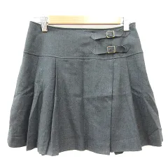 ルゥデルゥ Rew de Rew プリーツスカート ミニ 36 S グレー /MNのサムネイル