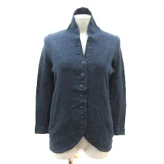 メルベイユアッシュ MERVEILLE H. カーディガン 長袖 紺 ネイビー /MSのサムネイル