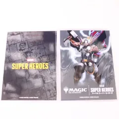 MTG マーベル コマンダー・プロテクター 雷神、ソー スーパーヒーローズ メタリック仕様】MTG マジック・ザ・ギャザリング マーベルスーパー