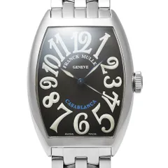 2019年国内正規保証書付き FRANCK MULLER カサブランカ Ref.6850MCASA ブラック 中古品 メンズ 腕時計のサムネイル