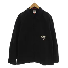 トミー TOMMY ジャケット 上着 XL 黒 ブラック ロゴ刺繍 長袖 /LP ■GY18のサムネイル