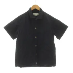 ササフラス SASSAFRAS Seed Bomb Tube Shirt 1/2 キルティングジャケット 中綿 半袖 XS 紺 ネイビー /KUのサムネイル