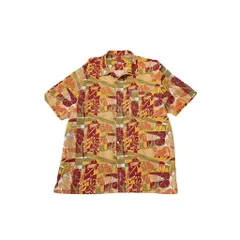 Ecko Unltd. 総柄 半袖シャツ 72 XXL 3XL アロハ オープンカラー ビッグサイズのサムネイル