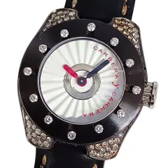 CARRERA Y CARRERA カレライカレラ アバロン ダイヤ クォーツ レディース 腕時計 正規品 / C1242のサムネイル