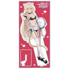 わたしが恋人になれるわけないじゃん、ムリムリ！（※ムリじゃなかった！？） アクリルキャラスタンド 王塚真唯 猫耳水着メイドver.【描き下ろし】 わたなれ WataNare 新品 未開封品 正規品 【アズメーカー】のサムネイル