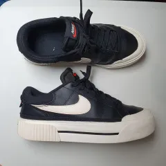 245mm NIKE ナイキ コート レガシー リフト ブラックのサムネイル
