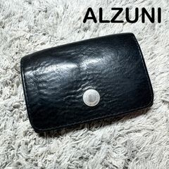 唯一無二✨ALZUNI アルズニ フラットウォレット カービング BOX小銭