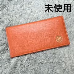 皇居 財布 クロコダイル柄 型押し オレンジ 菊の御紋入り - メルカリ