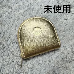 皇居財布】馬蹄型小銭入れ/ゴールド+【金運】小網神社強運&財運守
