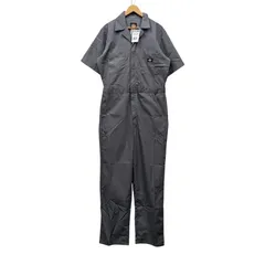 未使用品 Dickies ディッキーズ 半袖ツナギ オールインワン 33999GY グレー系 コットン サイズM G00163のサムネイル