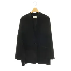 Lisiere L'Appartement リジェール アパルトモン 23AW No Collar Relax Jacket  ジャケット ノーカラー 36 ブラック /HK ■OSのサムネイル