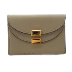 クロエ CHLOE ジョージア カードケース 名刺入れ レザー グレージュ /KUのサムネイル