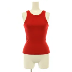 フミカ ウチダ FUMIKA_UCHIDA NEEDLE DRAWING TANKTOP タンクトップ リブ S レッド /MY ■OSのサムネイル