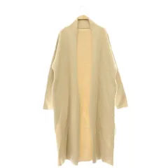 ミューズ ドゥーズィエム クラス MUSE de Deuxieme Classe Twins cotton ロングガウン コート ニット オーバーサイズ F ベージュ /MY ■OSのサムネイル