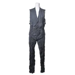 ISSEY MIYAKE IM41-FE105/ M41-FF153 ポリ ワッシャー加工 セットアップ ベスト パンツのサムネイル