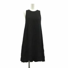 アレキサンダーワン ALEXANDER WANG ノースリーブ イレギュラーヘム ワンピース 0 黒 ブラック 21-01-0225 /KK ■GY69のサムネイル