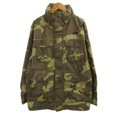 ザノースフェイス THE NORTH FACE ビーメックスパーカ BEAMEX Parka フィールドジャケット ミリタリー アウター 迷彩柄 カモフラ ジップアップ ロゴ 刺繍 M カーキ 茶色 ブラウン NP11728 /XZ ■GY11のサムネイル