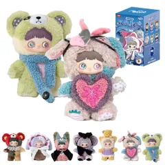 TOP TOY × MayMei「ツインネバーランド」シリーズ ぬいぐるみ ペンダント【1ピース】ガチャガチャ ブラインド ボックス フィギュア プラモデル プレミアム おもちゃソフビ 誕生日 プレゼント オリジナル キャラクター クリスマス ギフト コレクeのサムネイル