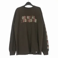 ハイドアンドシーク HIDE and SEEK × Toru Nishiura 西浦徹 Original H&S L/S Tee プリント ロングスリーブTシャツ カットソー 長袖 L ブラウン 茶のサムネイル