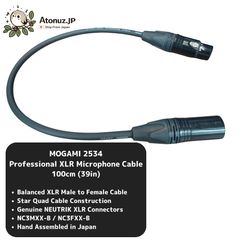 MOGAMI 2944 インサーションYケーブル 黒 TRS→ 2×TS 新品 - メルカリ