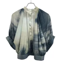 RIM.ARK リムアーク 26SS Hidden flower gather SH ヒドゥンフラワーギャザーシャツ 460JSN30-0941 ブルー Fのサムネイル