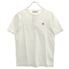 BORDERS at BALCONY ボーダーズアットバルコニー ボーダーワッペン ハーフスリーブ Tシャツ BD1911-2C-61 ホワイト 38のサムネイル