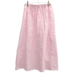 GANNI ガニー Broderie Anglaise Skirt エンブロイダリーレーススカート 6468 ピンク 36のサムネイル