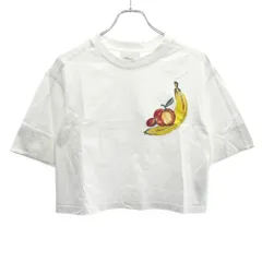3.1 Phillip Lim スリーワンフィリップリム フルーツスパンコールクロップドTシャツ E211-1447MJY ホワイト XSのサムネイル