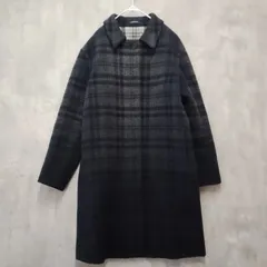 NEWYORKER ニューヨーカー カシミヤ混 ジャケット サイズ11AR  ネイビーチェック柄 古着 レディース 両側ポケットありのサムネイル