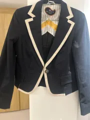 エトロ ジャケット バイカラー ネイビー アイボリーのサムネイル