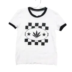 Lucien Pellat-Finet ルシアンペラフィネ 半袖Ｔシャツ カットソー チェッカー柄 トップス コットン イタリア製 ホワイト S【S】 レディース 【中古】のサムネイル