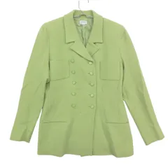 FOXEY BOUTIQUE フォクシー ブティック テーラードジャケット ダブル ブレザー アウター ライトグリーン 40【M】 レディース 【中古】のサムネイル