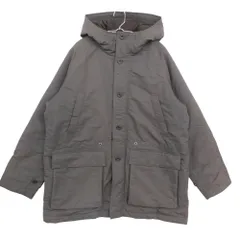 URBAN RESEARCH DOORS アーバンリサーチドアーズ コート 中綿 アウター フーディー 無地 カーキグリーン 40【L】 メンズ 【中古】のサムネイル
