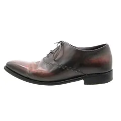 Berluti ベルルッティ スニーカー オックスフォード レザーシューズ ビジネス ドレス パティーヌ 革靴 アレッサンドロ デムジュール リシュリュー ブラウン メンズ 【中古】のサムネイル