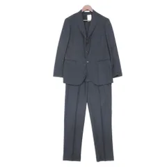 BOGLIOLI ボリオリ MILANO セットアップ ウール100％ K.JACKET スーツ テーラード ジャケット スラックス パンツ ワンタック イタリア製 ストライプ柄 ネイビー 46【M】 メンズ 【中古】のサムネイル